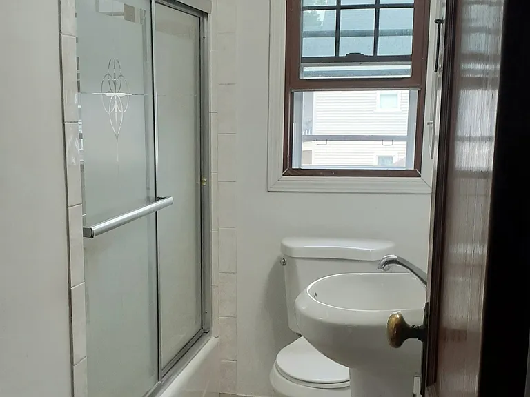 well lit bathroom