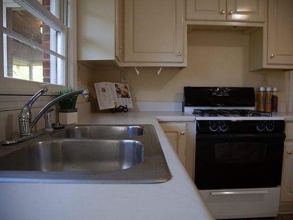 Ample storage in the kitchen.
