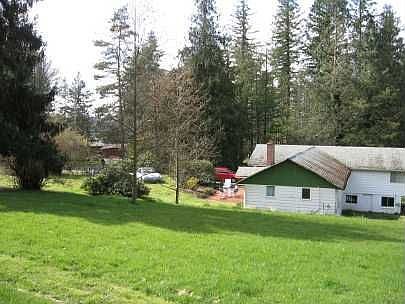 house and lower yard