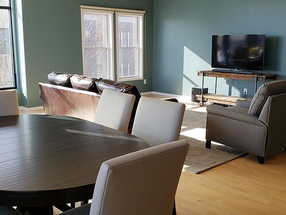 Open Living and dining area