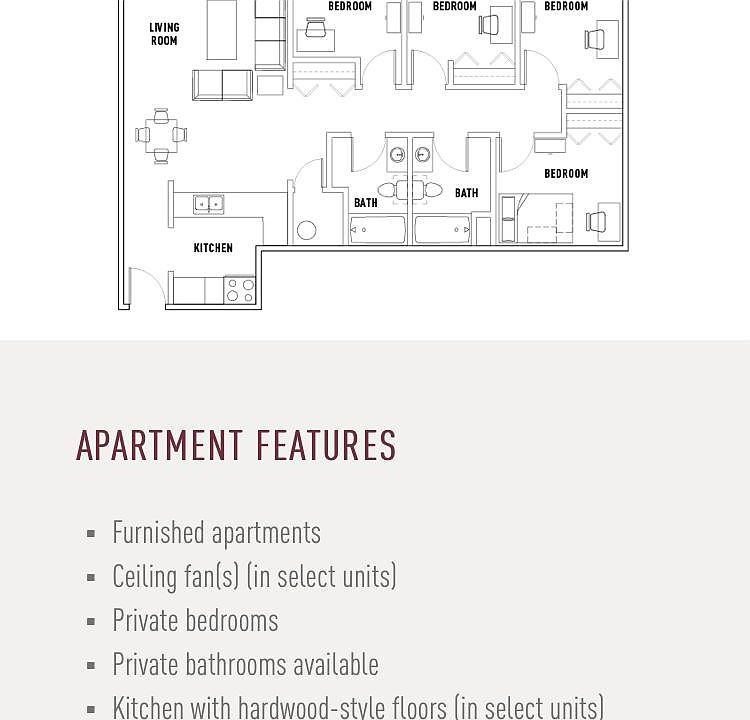 Sublet of single bedroom.