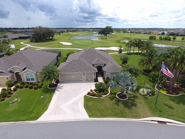 Front aerial view