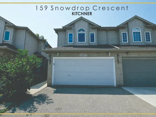 159 Snowdrop Cres, Kitchener, ON N2E 4G9