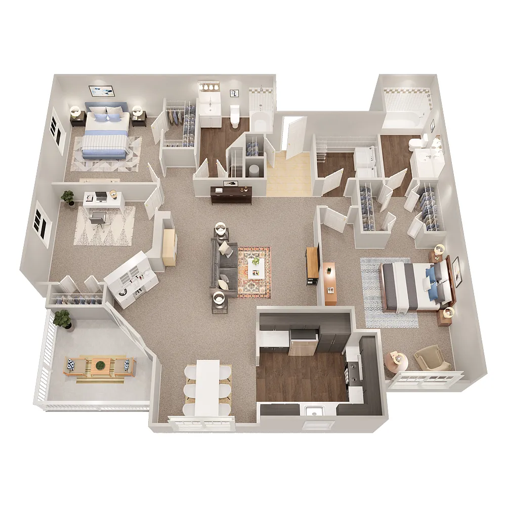 Floor plan C1