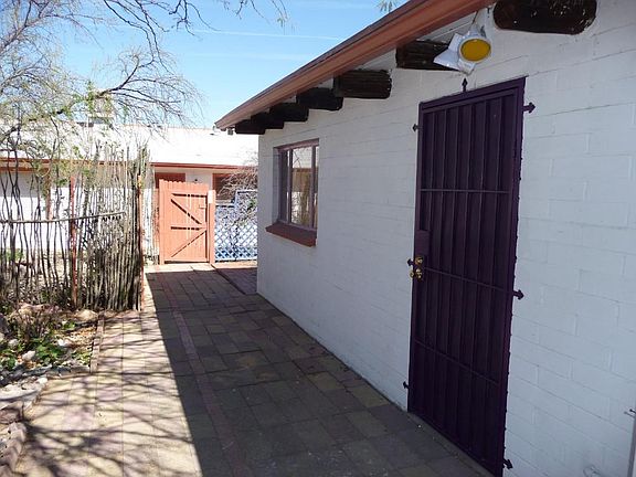 Metal security entrance door