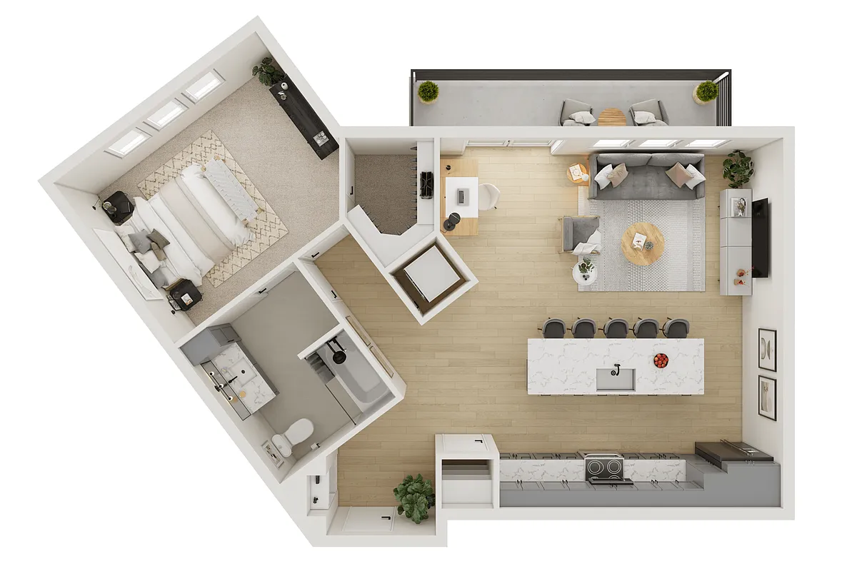 Floor plan A8