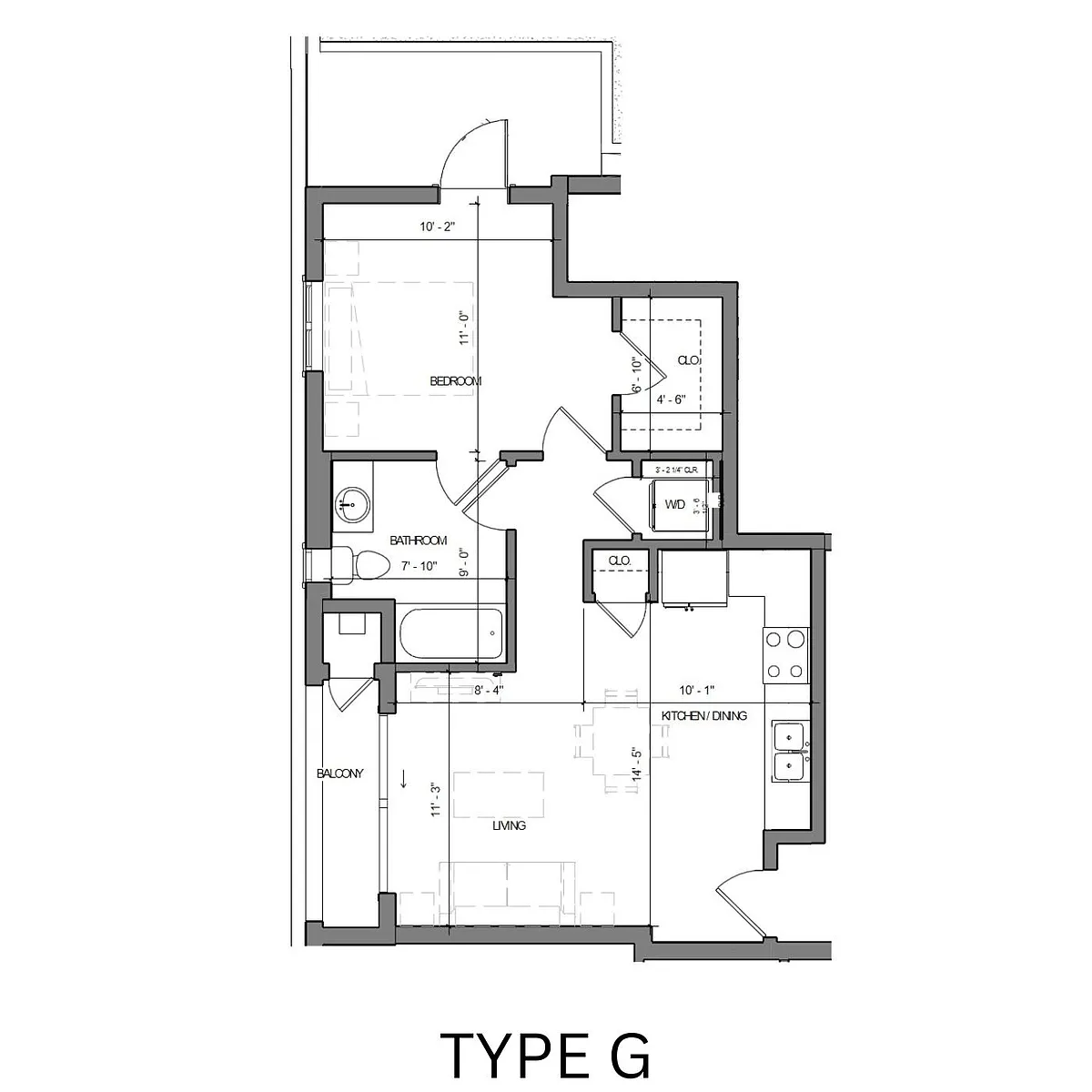 Floor plan TYPE G