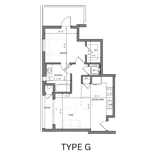Floor plan TYPE G