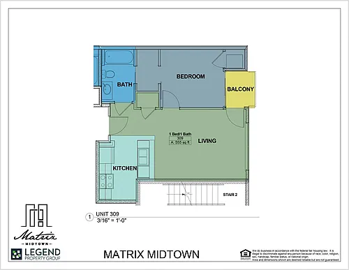 Floor plan 309