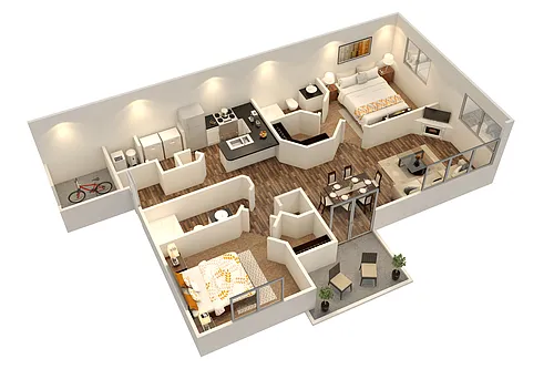 Floor plan Belford