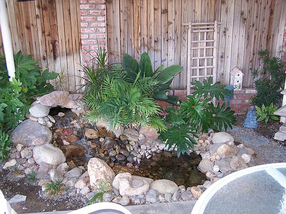 closeup of waterfall