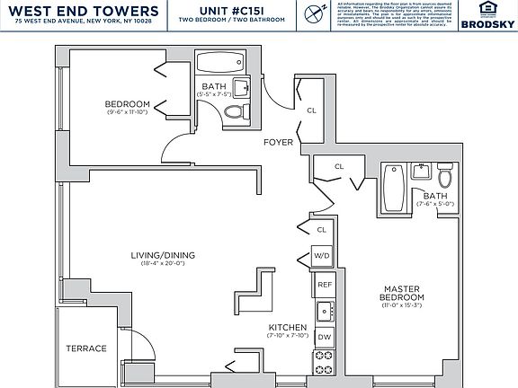 2nd image of 75 W End Ave APT C15i