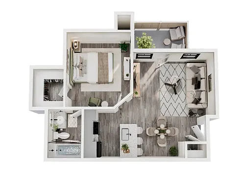 Floor plan A1