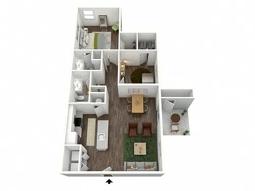 Floor plan B2