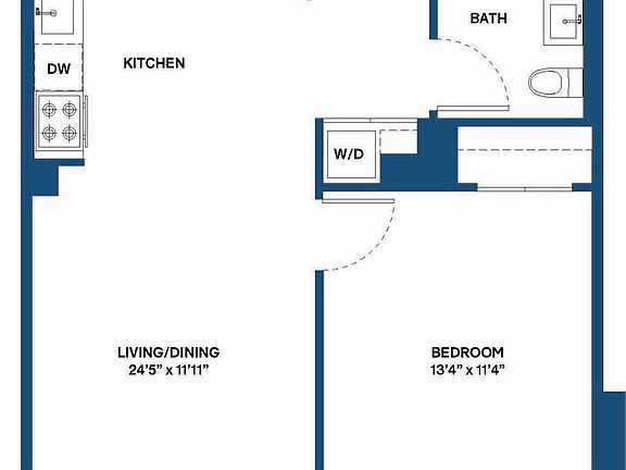 2nd image of 475 Clermont Ave APT 822