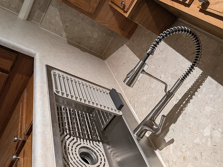 2024 new stainless Kohler sink and Faucet