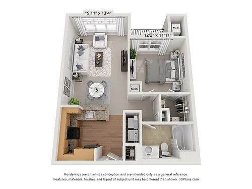 Floor plan A1