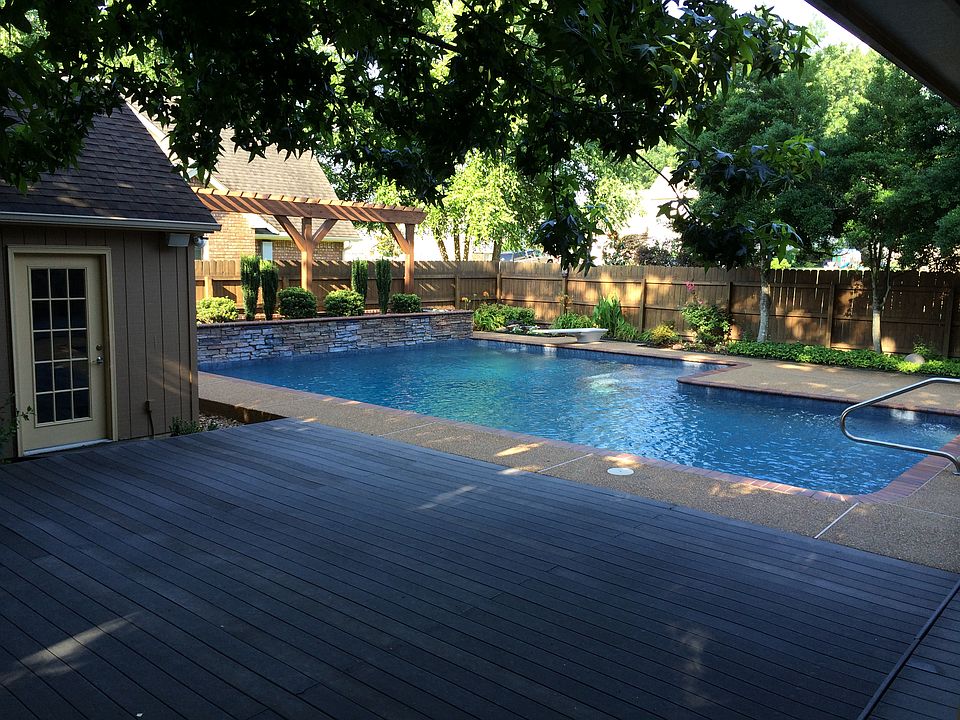 Backyard, Deck & Pool