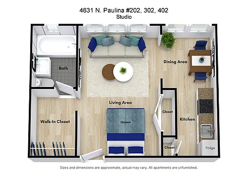 Floor plan Studio