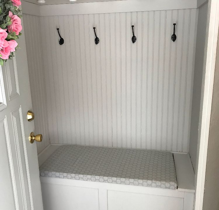 Entry Way storage bench