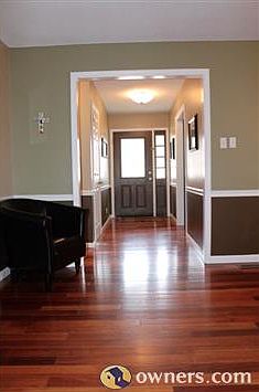 Looking back at front door from fireplace