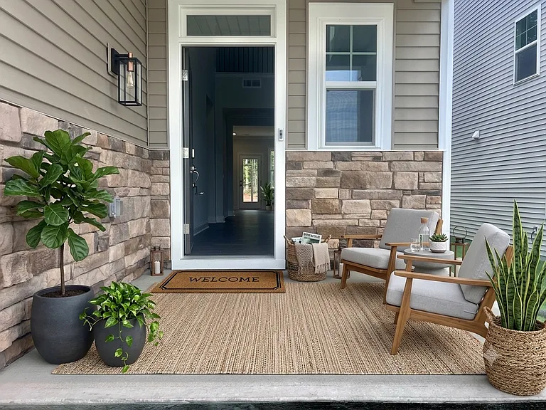 Front Porch-Virtually Staged