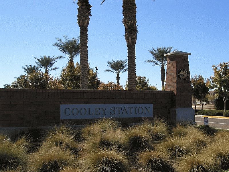 Cooley Station entance