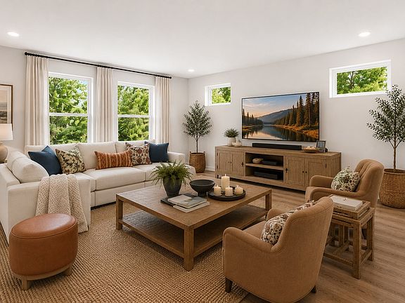 E1870 9.0 Great Room Virtually Staged