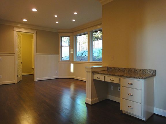 Breakfast Nook (12' by 7') and Sectarial Desk