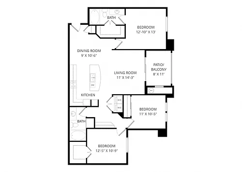 Floor plan C1P
