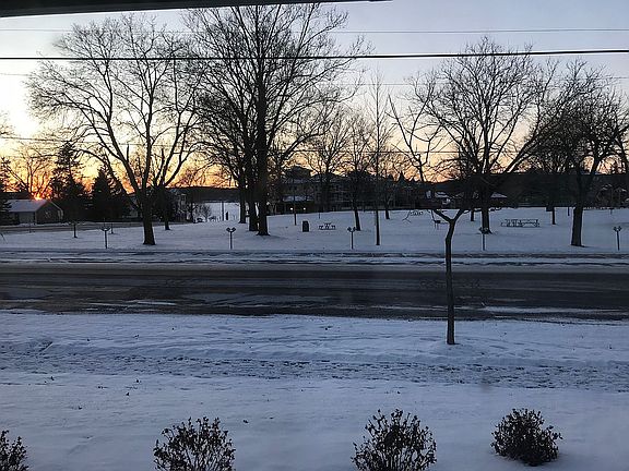 Seminary park in winter