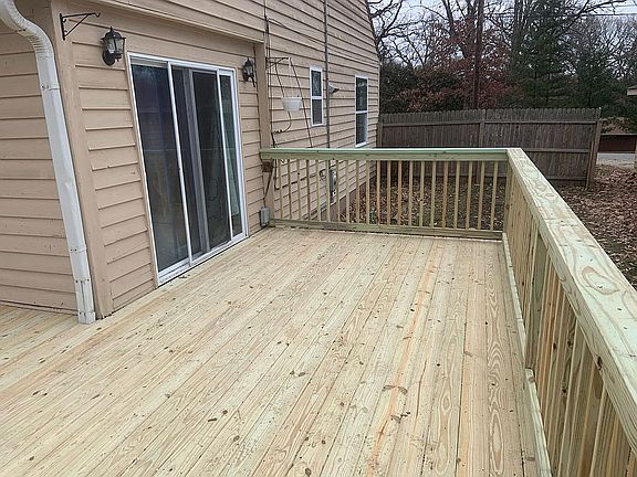 Deck only 8 months old
