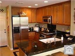 Kitchen with Slab granite
