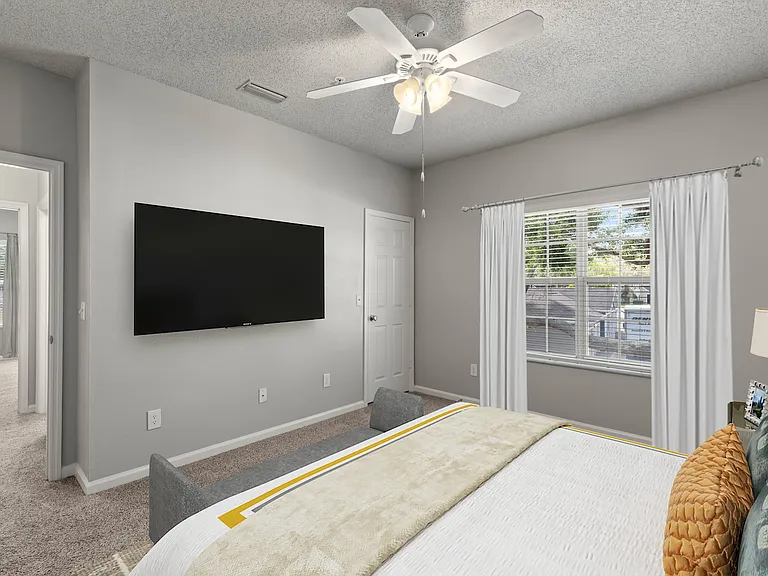 Ceiling Fans Throughout Apartment