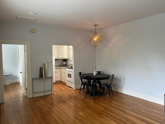 View toward bedroom and kitchen
