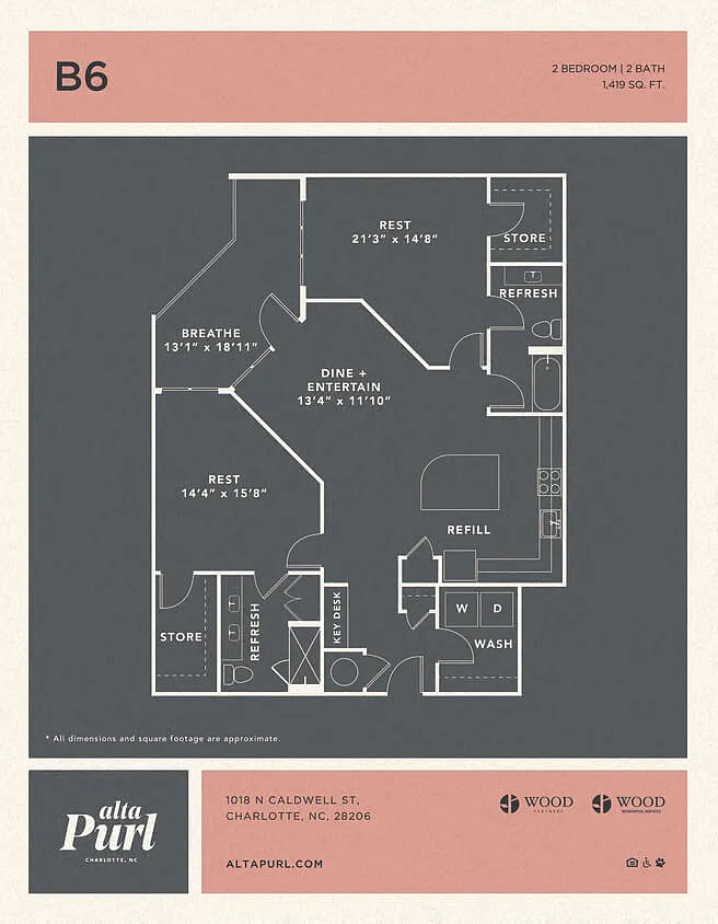 Floor plan B61