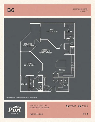 Floor plan B61
