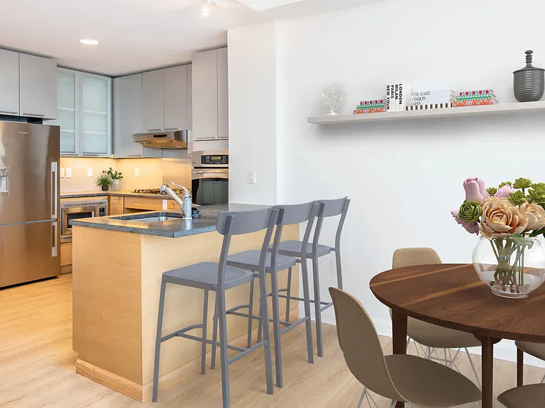Phase 2 Kitchen with Stainless Steel Appliances, Granite Countertops and Hard Surface Flooring