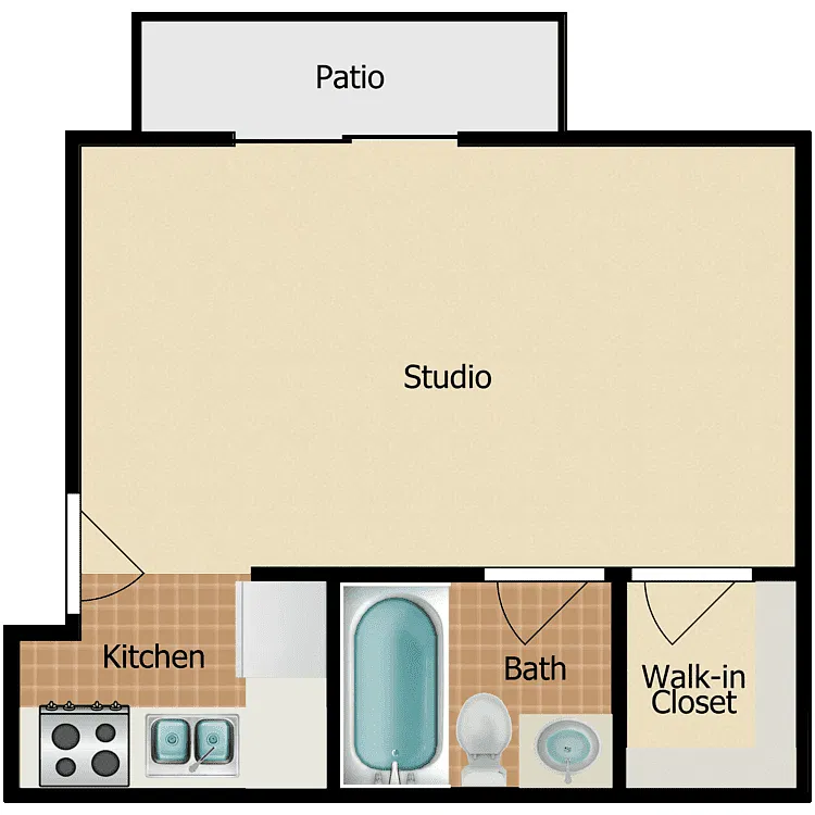 Floor plan The Essex
