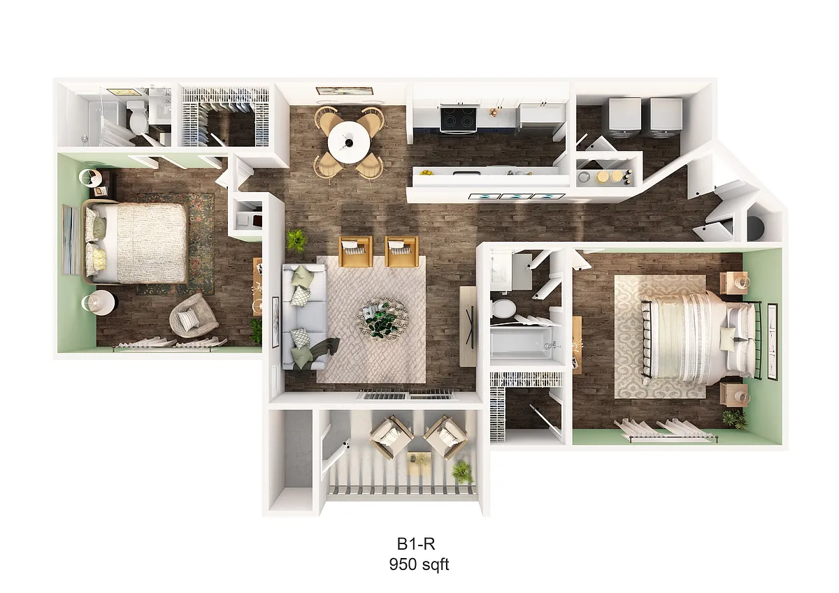 Floor plan B1