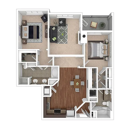 Floor plan B1