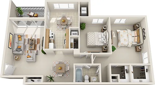 Floor plan Brentwood - Peppertree Farm