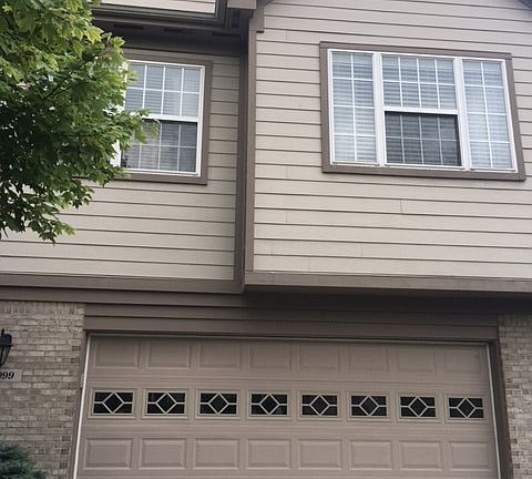 Exterior - spacious 2-car garage