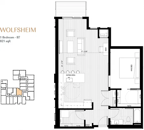 Floor plan Wolfsheim