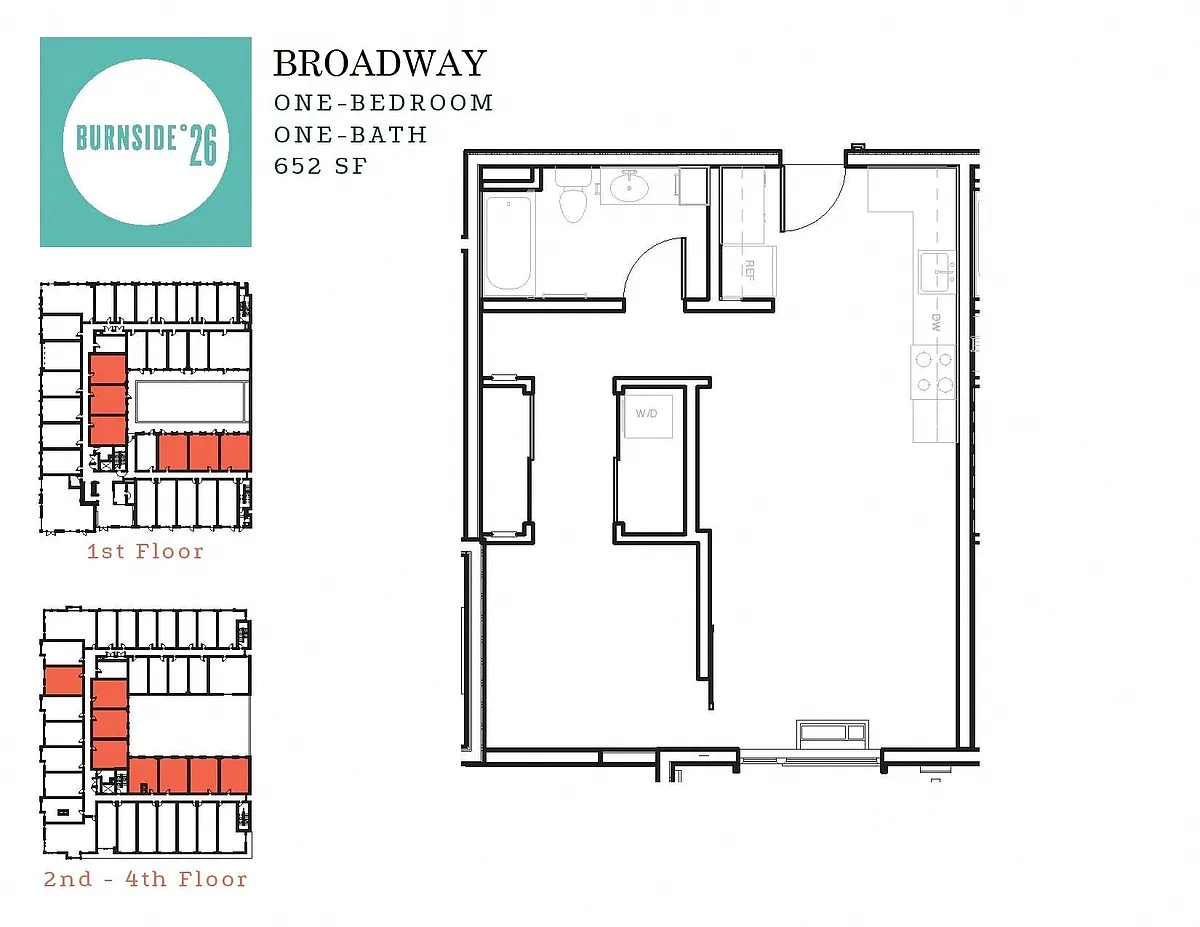 Floor plan Broadway