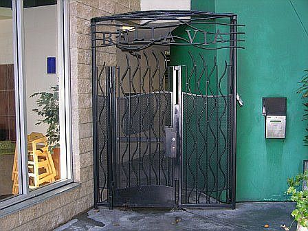 Gated Entrance on India St.