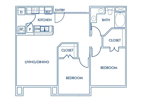 Floor plan B1
