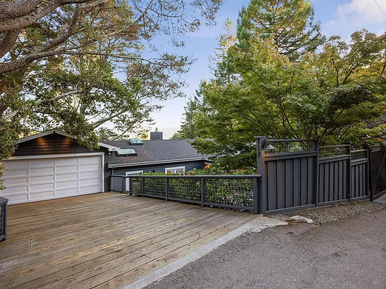 2 car garage with charging station.