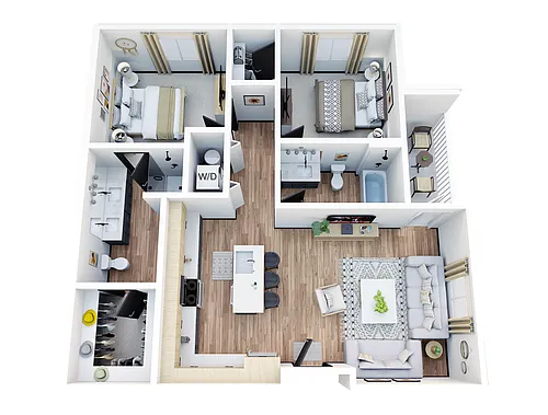 Floor plan B7