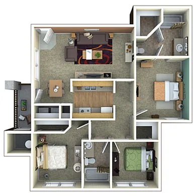 Floor plan Vail